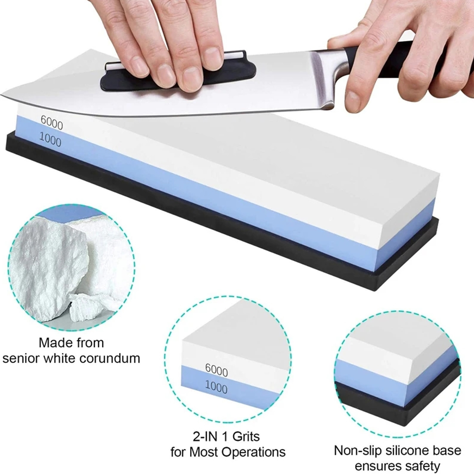 Sharpening Stone Whetstone - Whetstone Sharpening Stones Professional Knife Sharpener