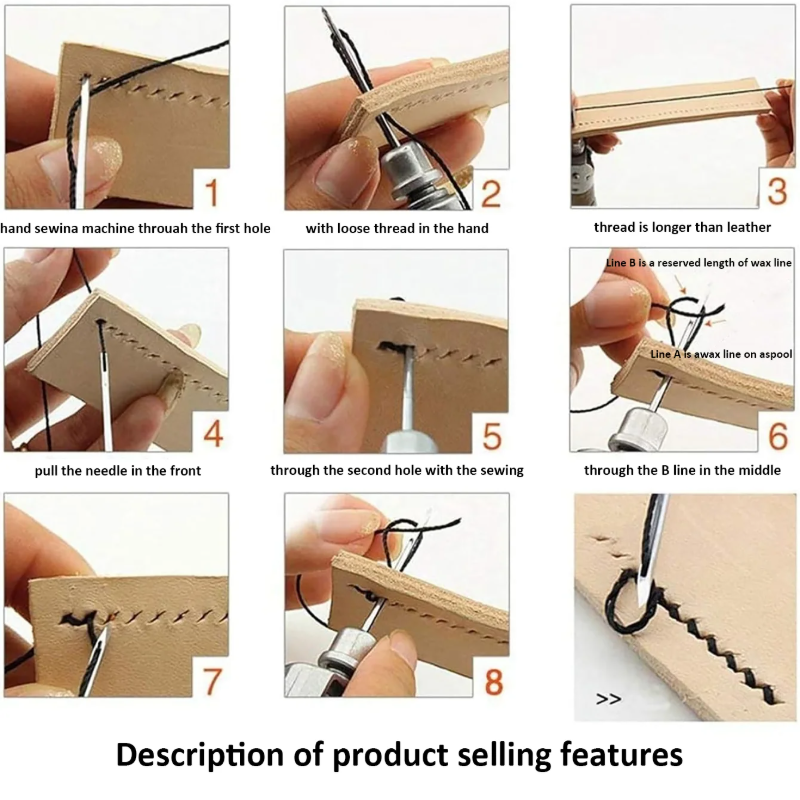 Professional Leather Sewing Aw - Mechanical Workshop Tools And Equipment avaliação e preço
