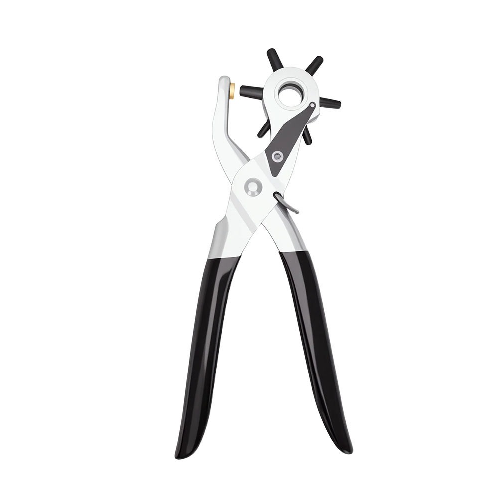 1pc-Belt Punch Pliers Leather  - Mechanical Workshop Tools And Equipment avaliação e preço