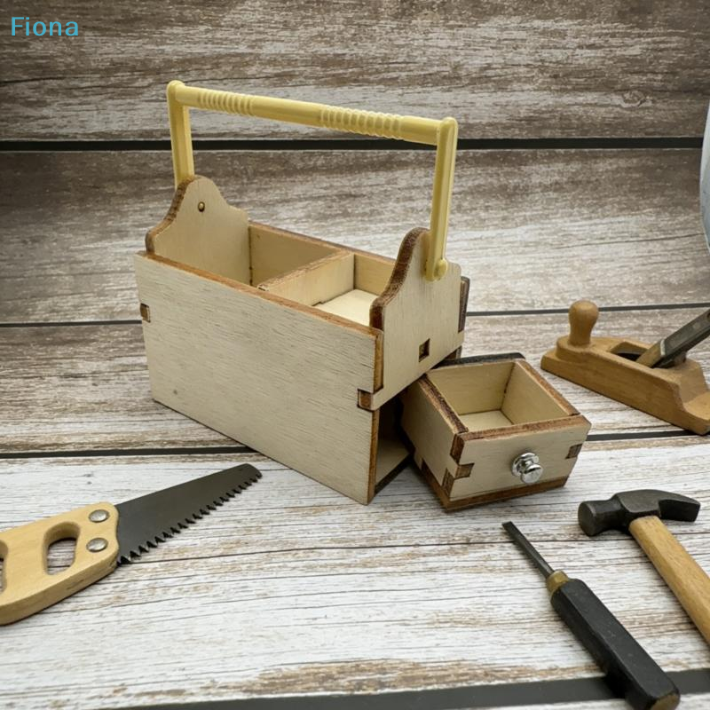 ✔1/12 Dollhouse Mini Wooden To - Mini Workshop Tools avaliação e preço