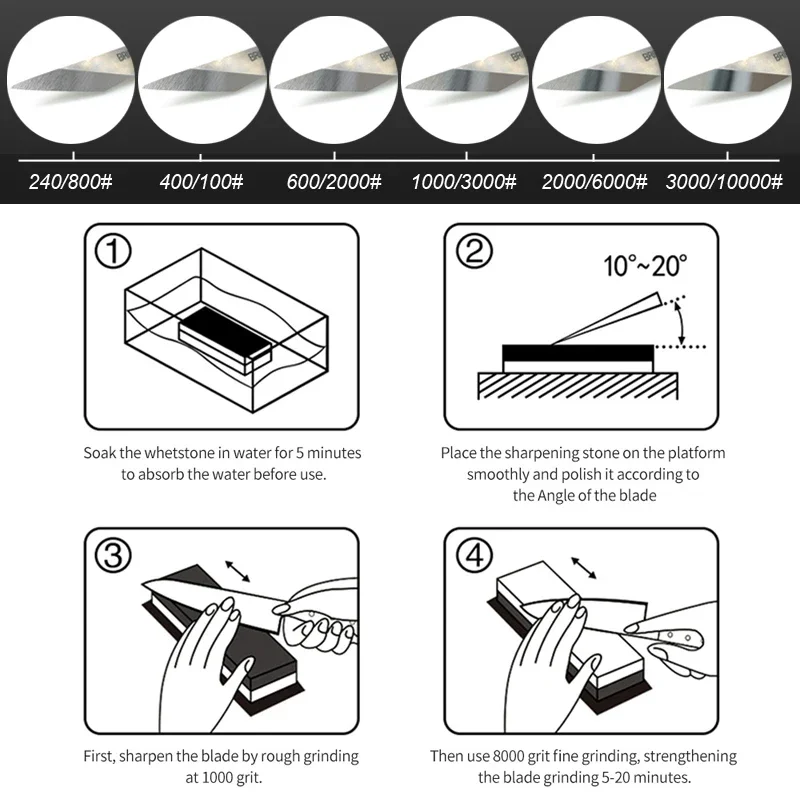 TAIDEA Professional Sharpening - Sharpening Stone Whetstone avaliação e preço