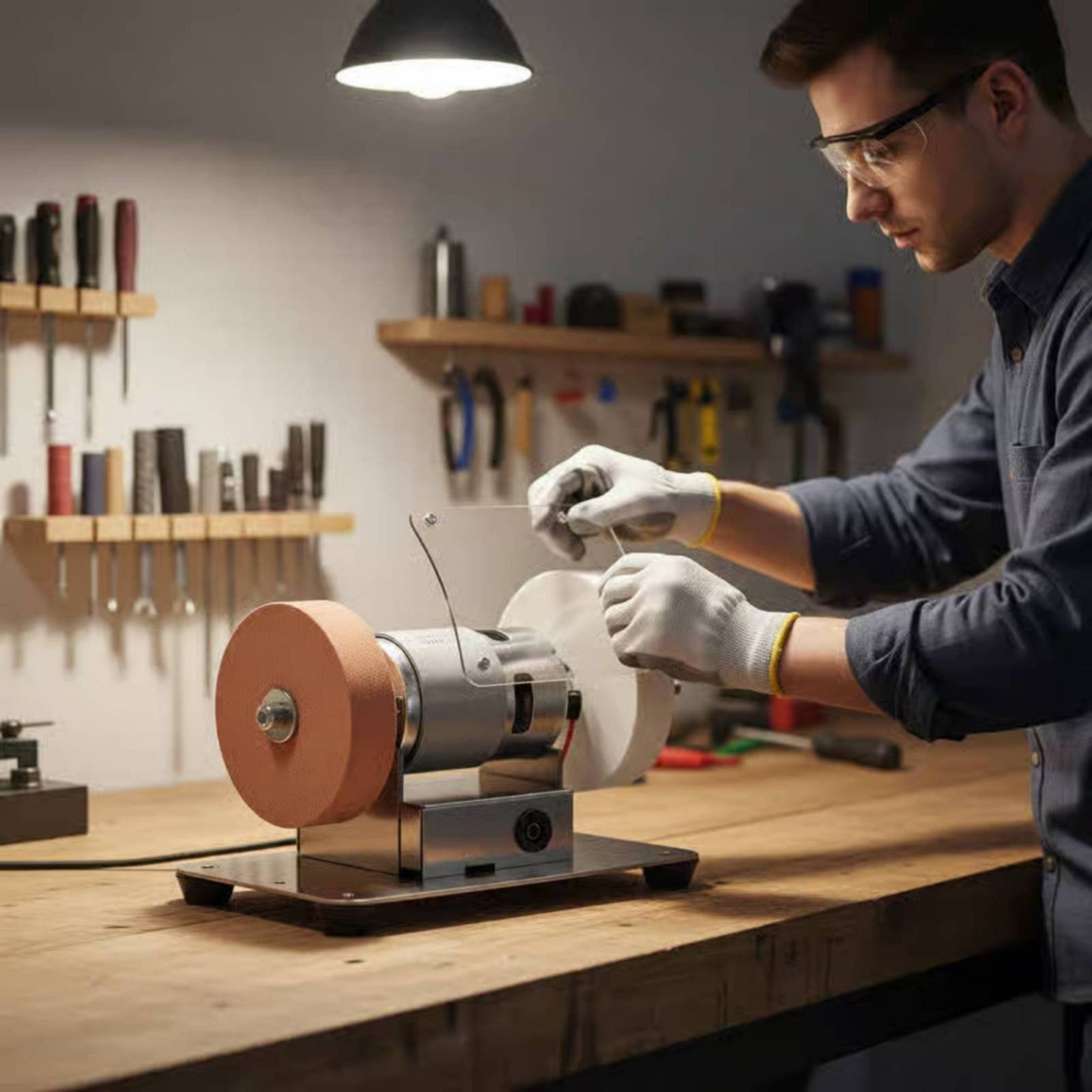 Mini Bench Grinder Multifuncti - Mini Workshop Tools avaliação e preço