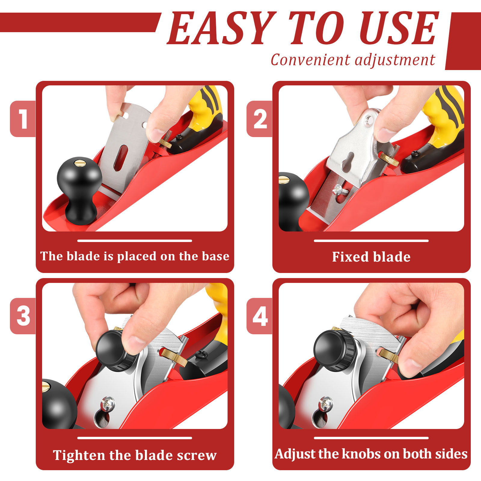 Wood Hand Planer Set Hand Tool - Hand Plane Block avaliação e preço