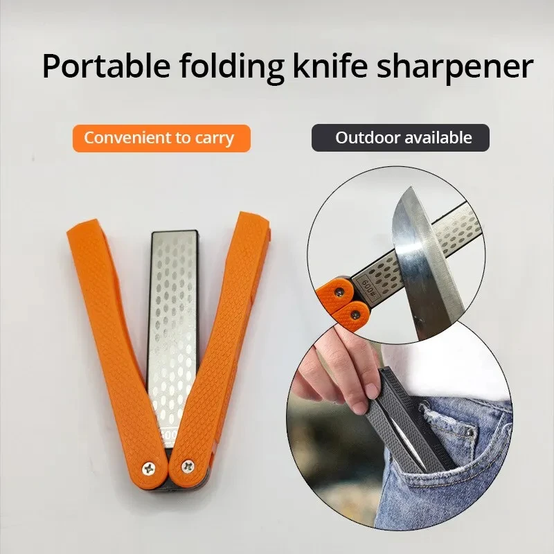 1pc Portable Double Side Grind - Sharpening Stone Whetstone avaliação e preço