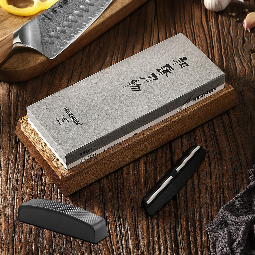 HEZHEN Kitchen Knife Diamond S - Sharpening Stone Whetstone avaliação e preço
