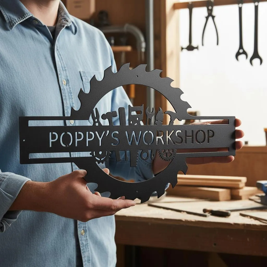 Custom Garage Name Sign,Worksh - Workshop Tools Name avaliação e preço