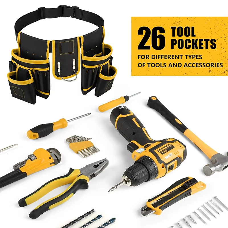 Adjustable Tool Belt Bag with  - Mini Workshop Tools avaliação e preço