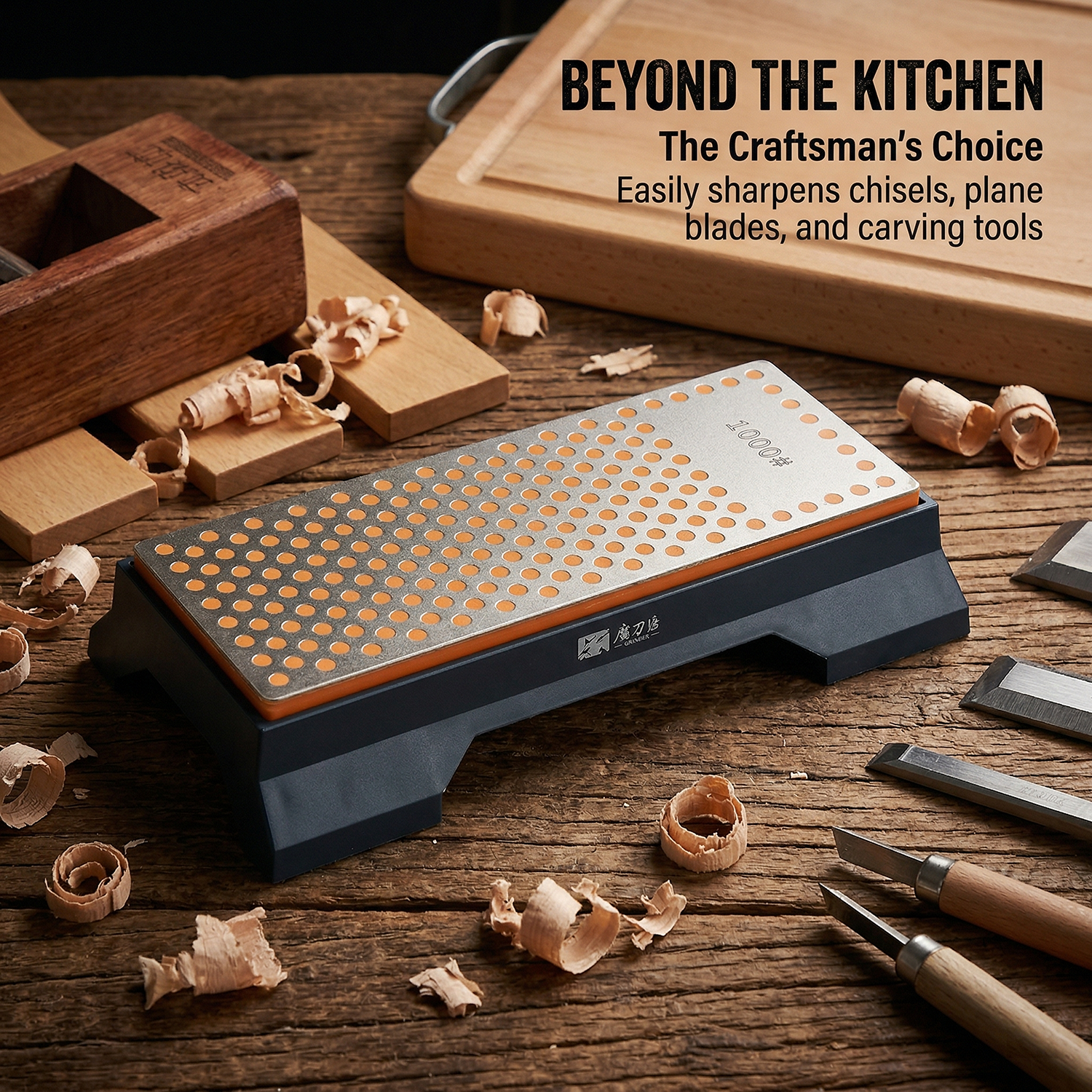 Dual-Sided Diamond Sharpening  - Sharpening Stone Whetstone avaliação e preço
