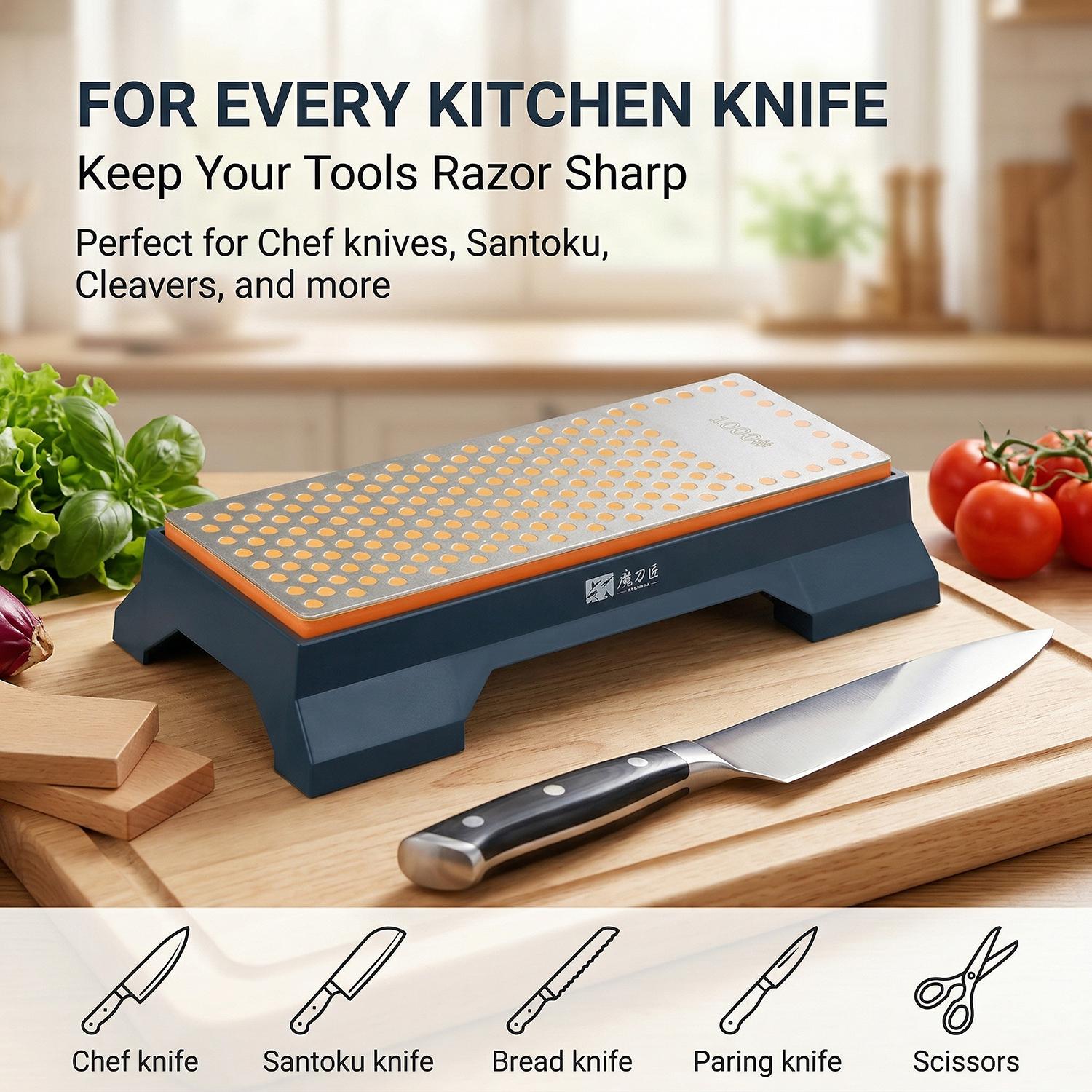 Dual-Sided Diamond Sharpening  - Sharpening Stone Whetstone avaliação e preço