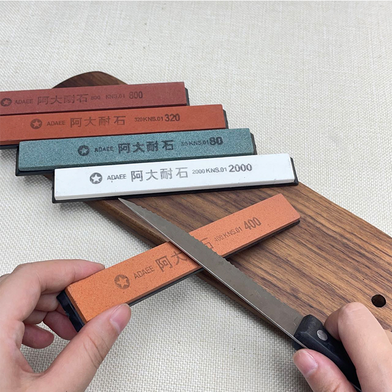Knife Sharpener Sharpening Bra - Sharpening Stone Whetstone avaliação e preço