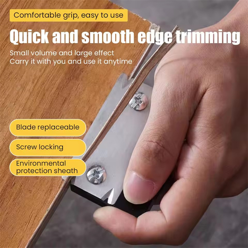 1pc Metal Edge Banding Trimmer - Hand Plane Block avaliação e preço