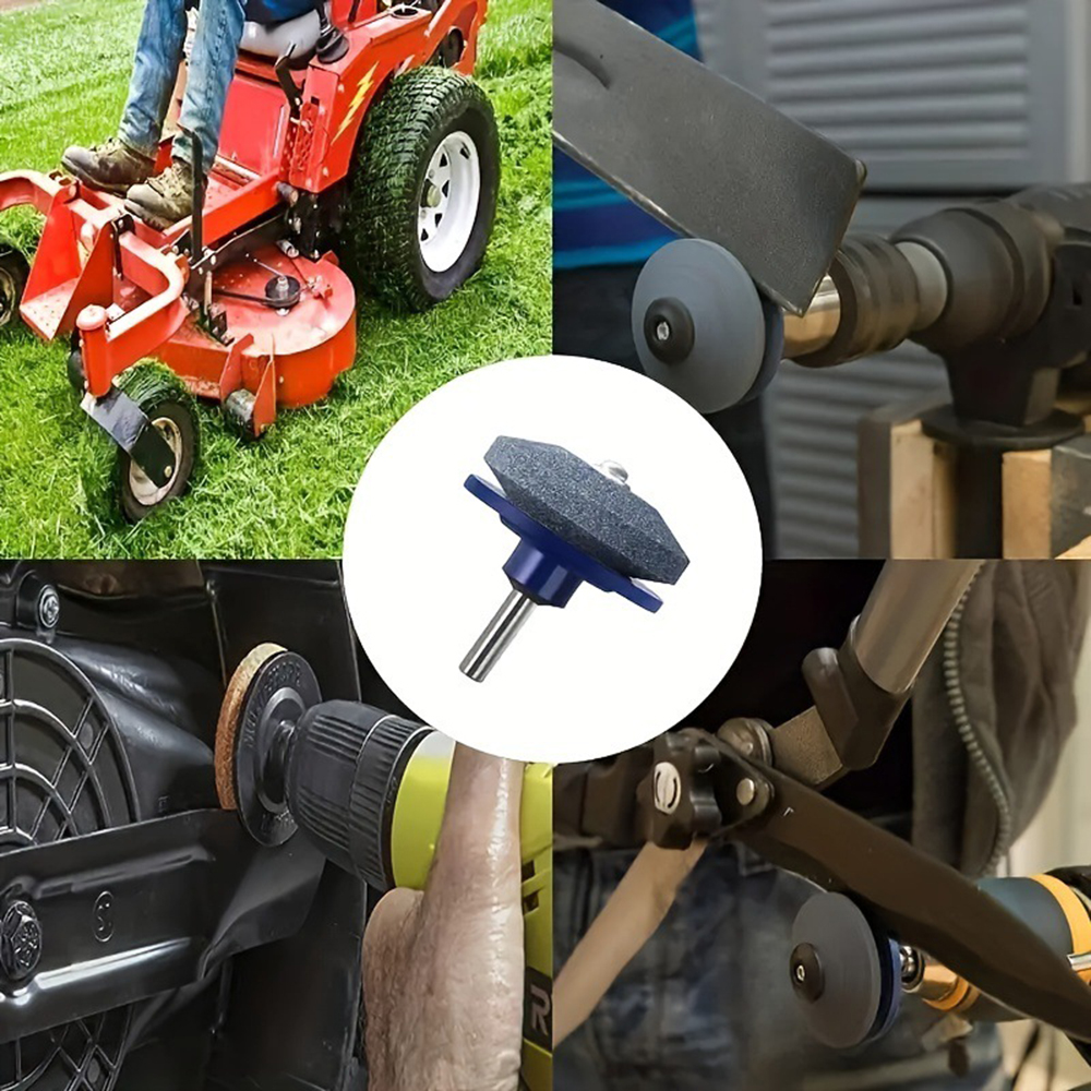Universal Lawnmower Blade Shar - Sharpening Stone Whetstone avaliação e preço