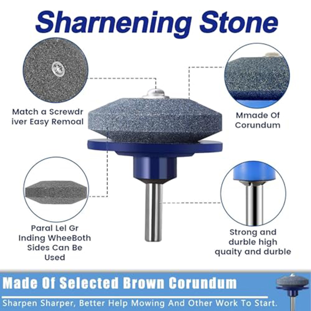 Universal Lawnmower Blade Shar - Sharpening Stone Whetstone avaliação e preço