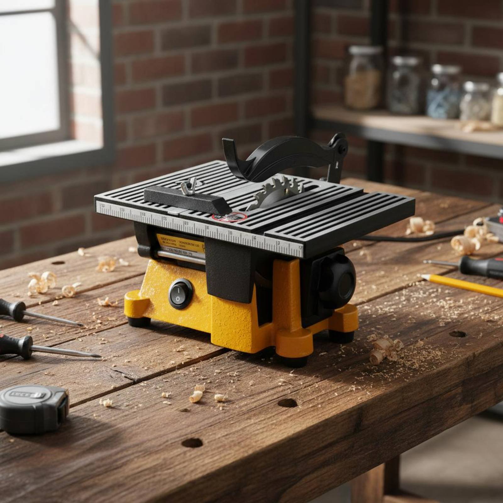 Mini Table Saw Portable Miniat - Mini Workshop Tools avaliação e preço