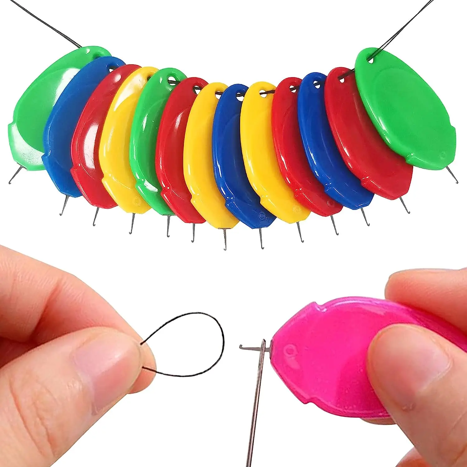 6Pcs Needle Threader Stitch In - Mechanical Workshop Tools And Equipment avaliação e preço