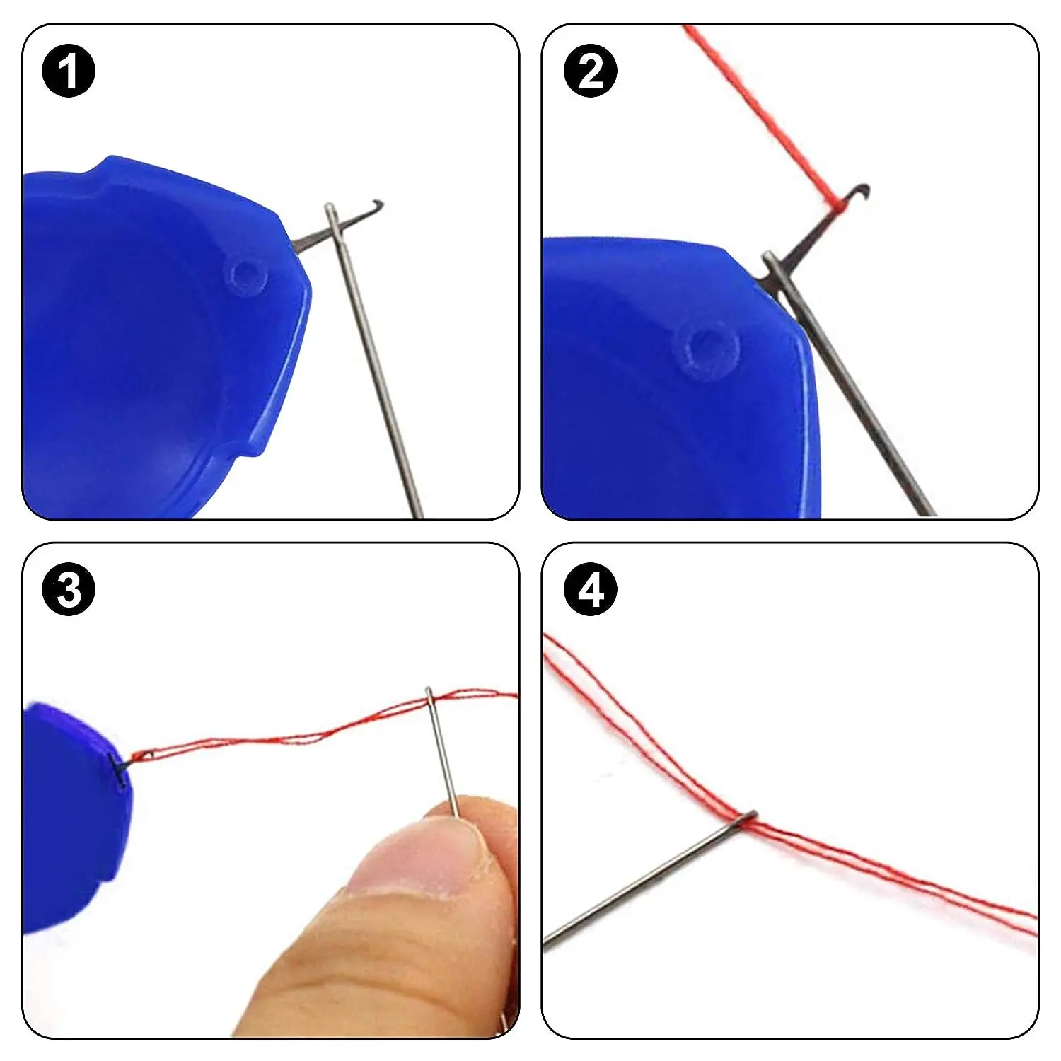 6Pcs Needle Threader Stitch In - Mechanical Workshop Tools And Equipment avaliação e preço